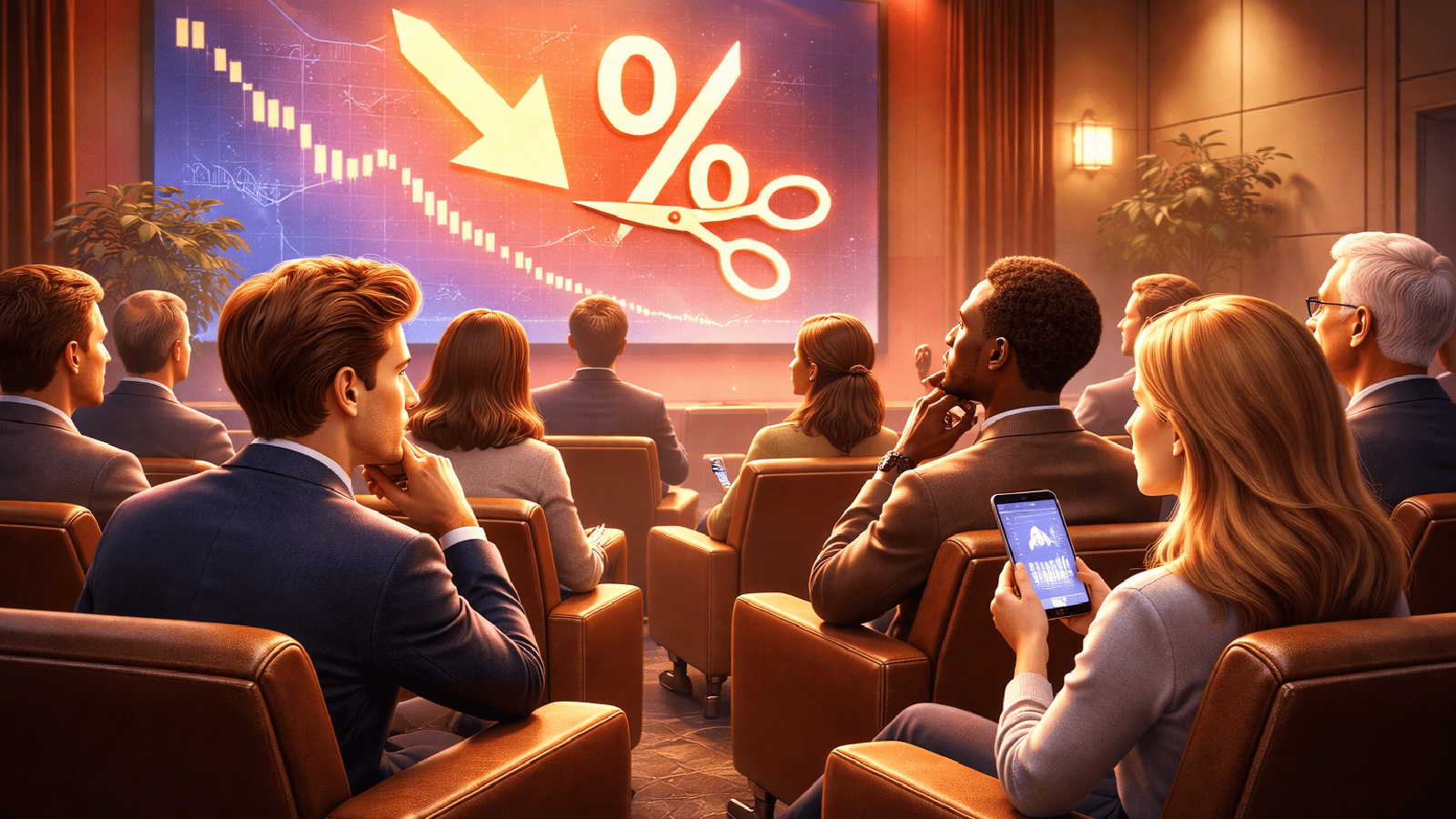 Expectativa cresce 23% dos investidores apostam em corte de juros na próxima reunião do FOMC