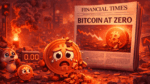 Financial Times decreta ‘Bitcoin a zero’ — e reacende o sinal mais clássico de fundo do mercado