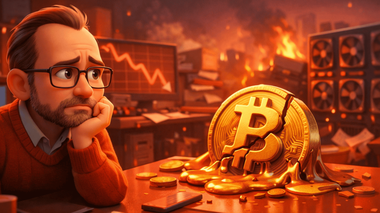 Fundador da Wikipedia prevê colapso silencioso do Bitcoin e diz que ativo perderá relevância global