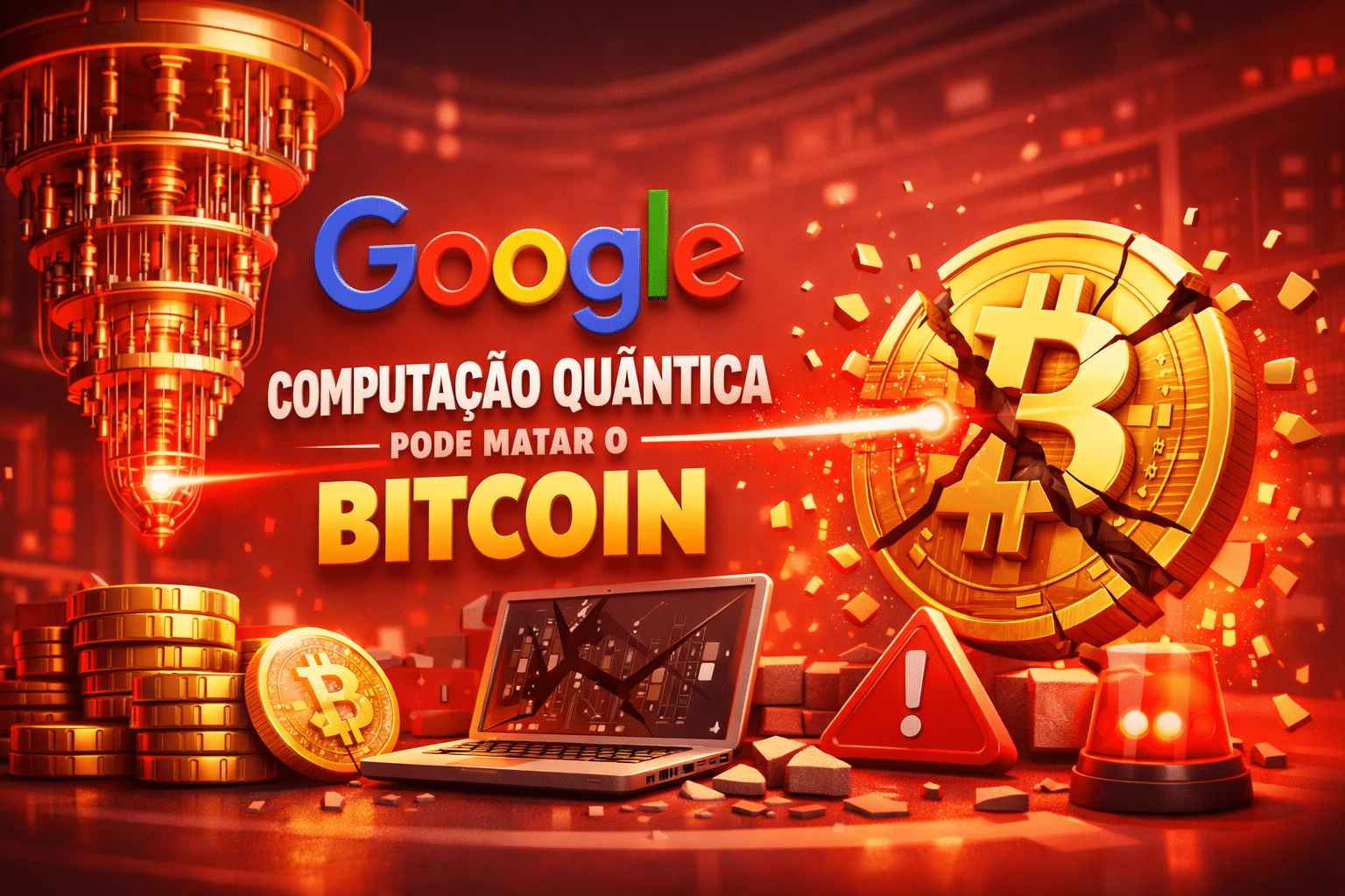 Google alerta que computação quântica pode matar o Bitcoin