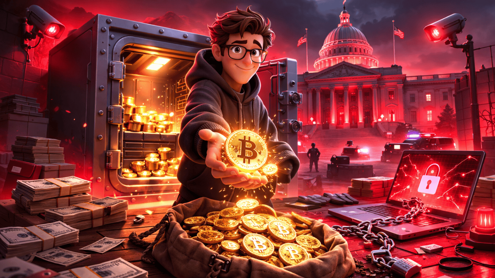 Hacker devolve fortuna em Bitcoin roubada do governo — e expõe falha grave na custódia estatal