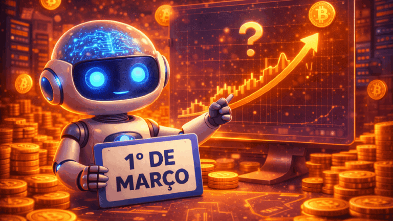 Inteligência Artificial prevê o preço do Bitcoin em 1º de março