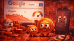 Interesse por cripto despenca no Google e medo do mercado volta ao nível do colapso da Terra-LUNA