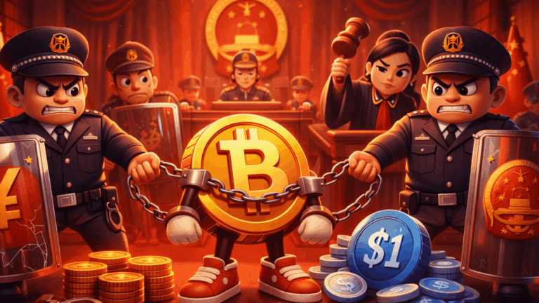 Cerco total: Justiça chinesa quer novas leis para esmagar crimes com Bitcoin e stablecoins