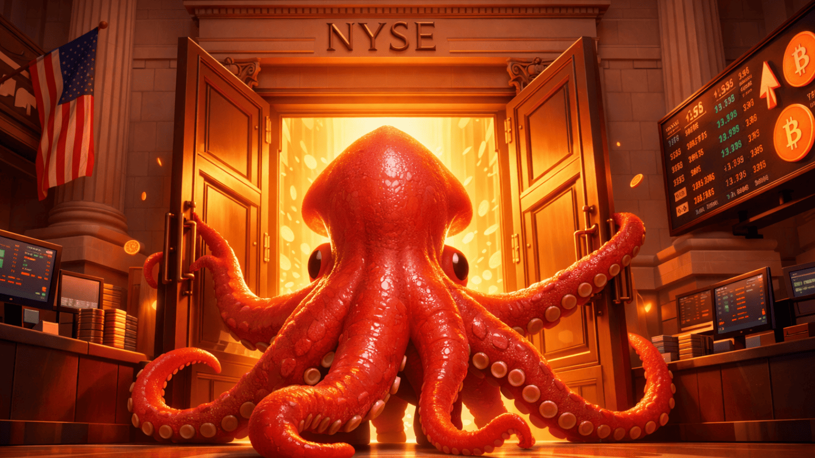 Kraken entra no sistema da NYSE e abre porta para bilhões em liquidez institucional cripto