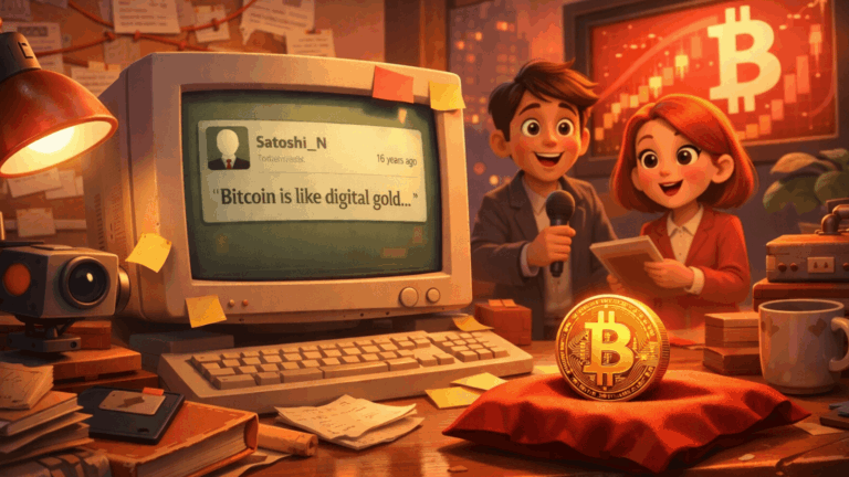 Mensagem de Satoshi Nakamoto reaparece após 16 anos e reforça a tese mais poderosa do Bitcoin