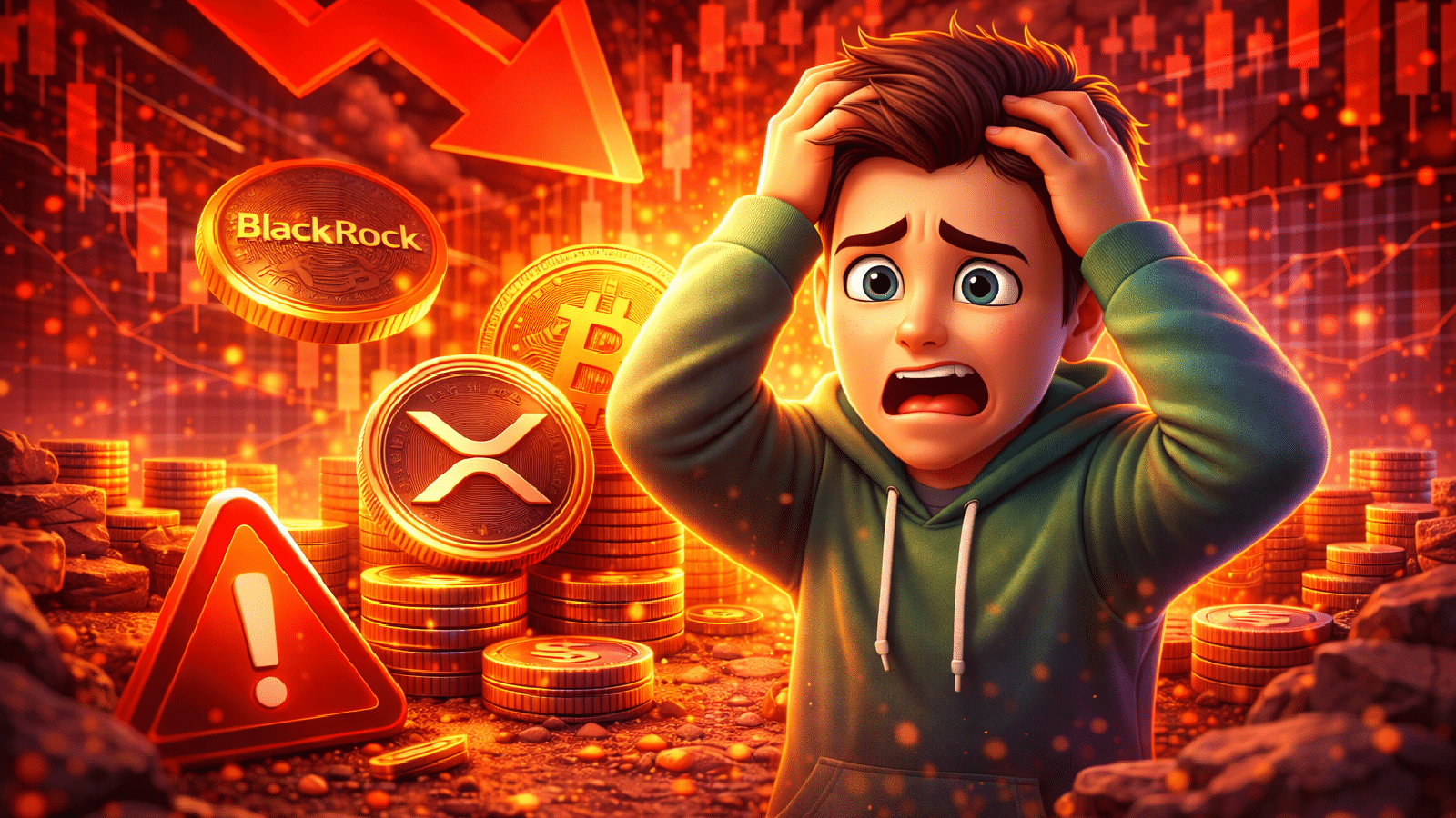 Mercado cripto em alerta: BlackRock IBIT recua US$ 84 milhões e ETFs de XRP enfrentam saídas massivas