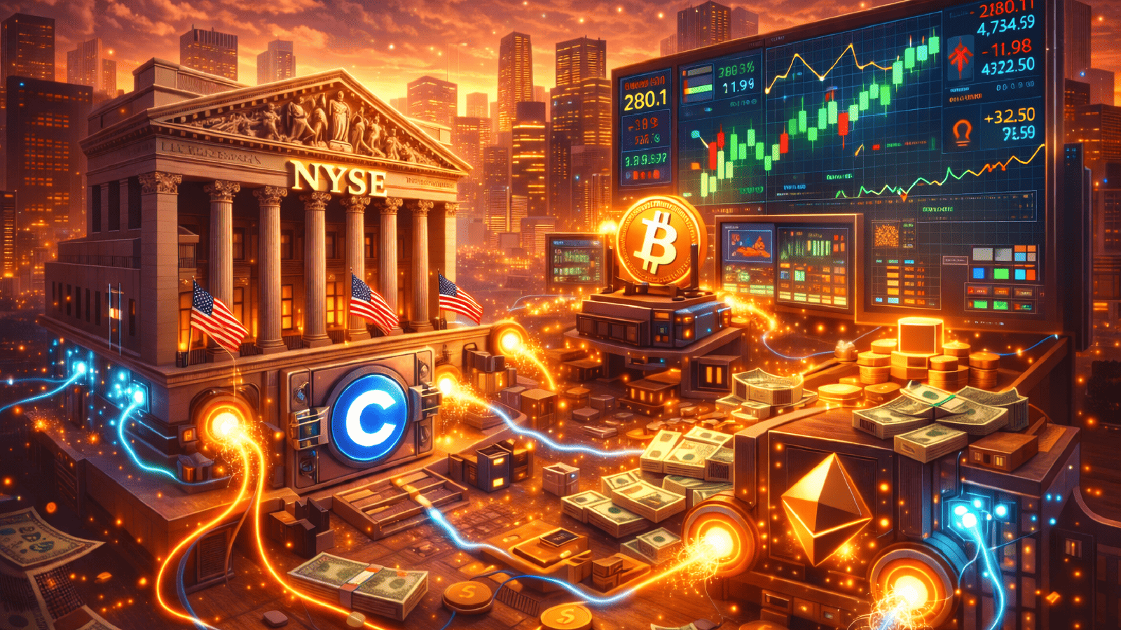 NYSE e sistemas on-chain: A revolução que pode transformar os mercados financeiros