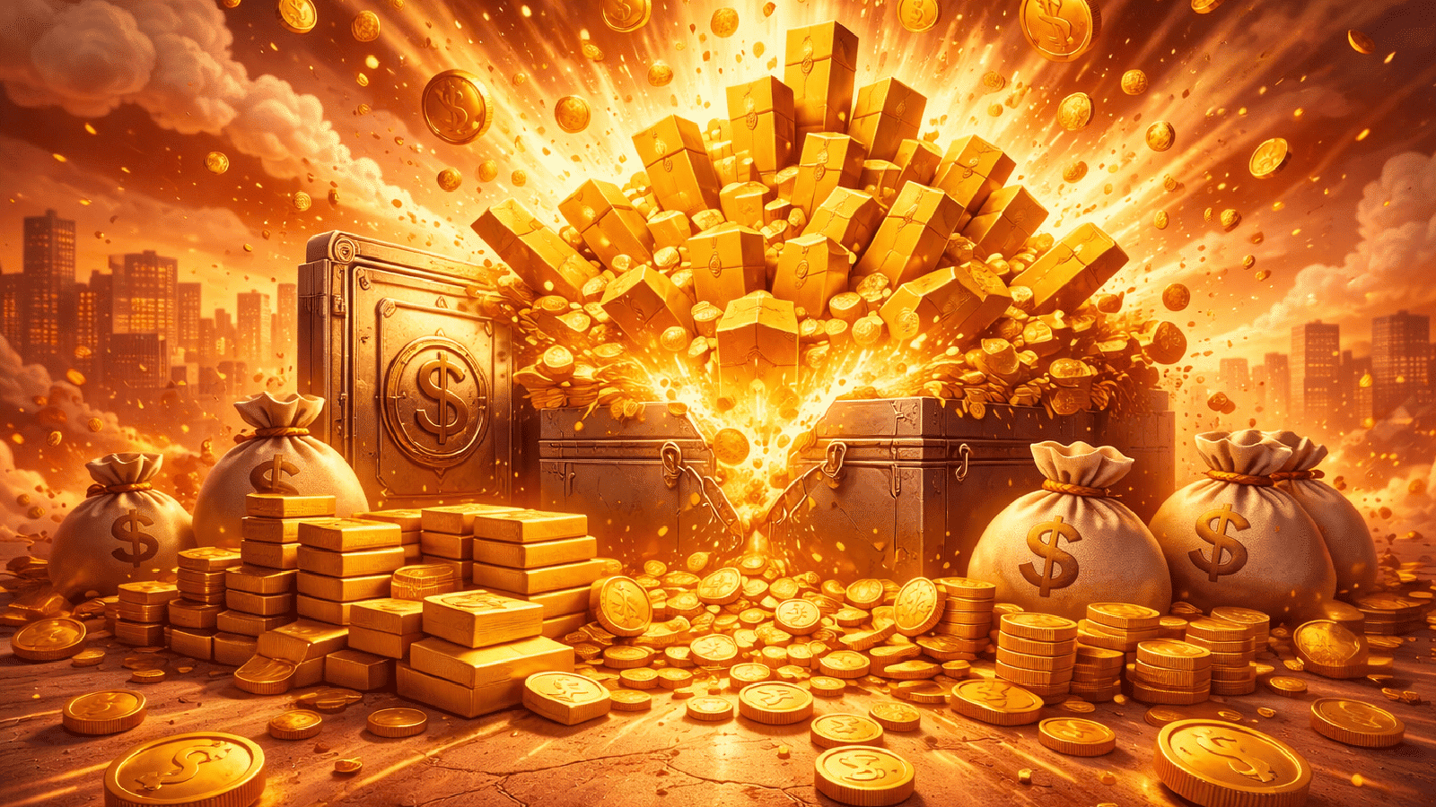 Preço do ouro explode após tarifas de 15% de Trump e ultrapassa os US$ 5.200