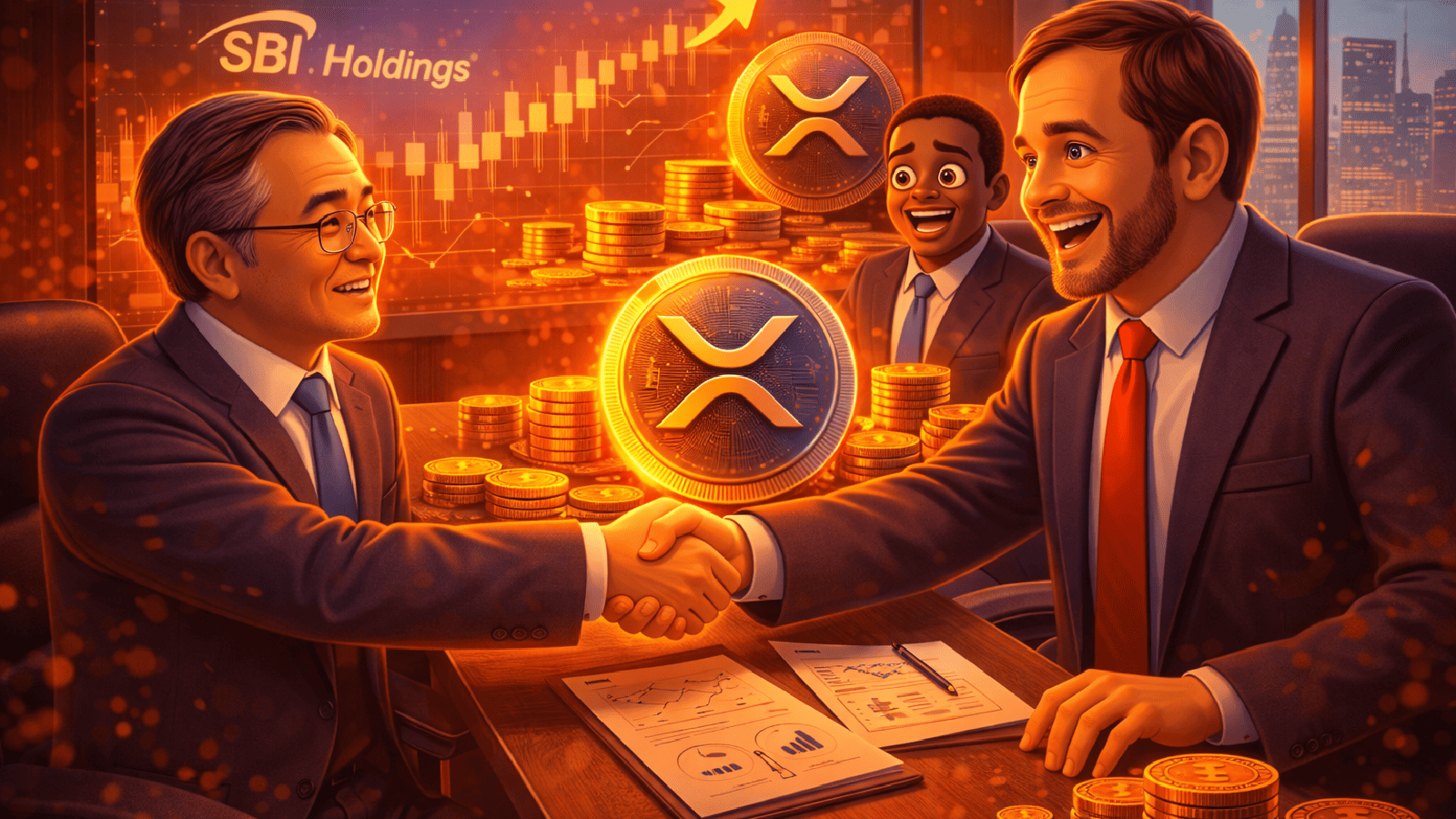 SBI dobra a aposta no XRP com benefícios para títulos e expansão estratégica