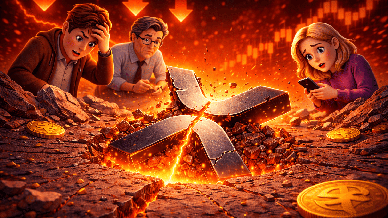 Será o fim do XRP abaixo de US$ 1 Queda preocupa o mercado