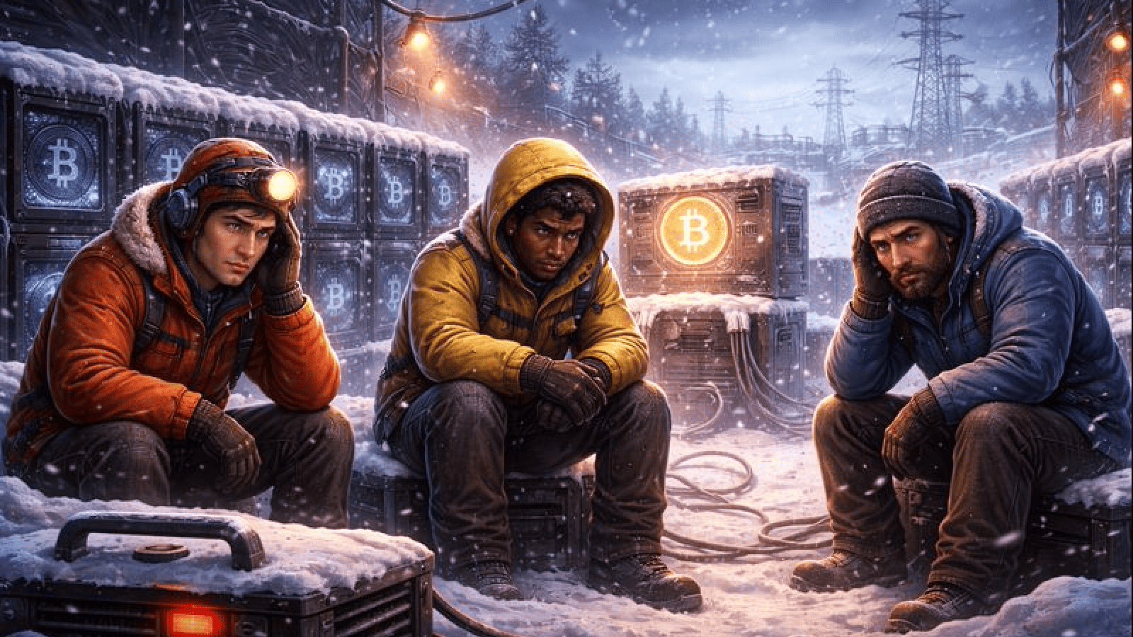Tempestades de inverno nos EUA paralisam mineradores e afetam produção de Bitcoin