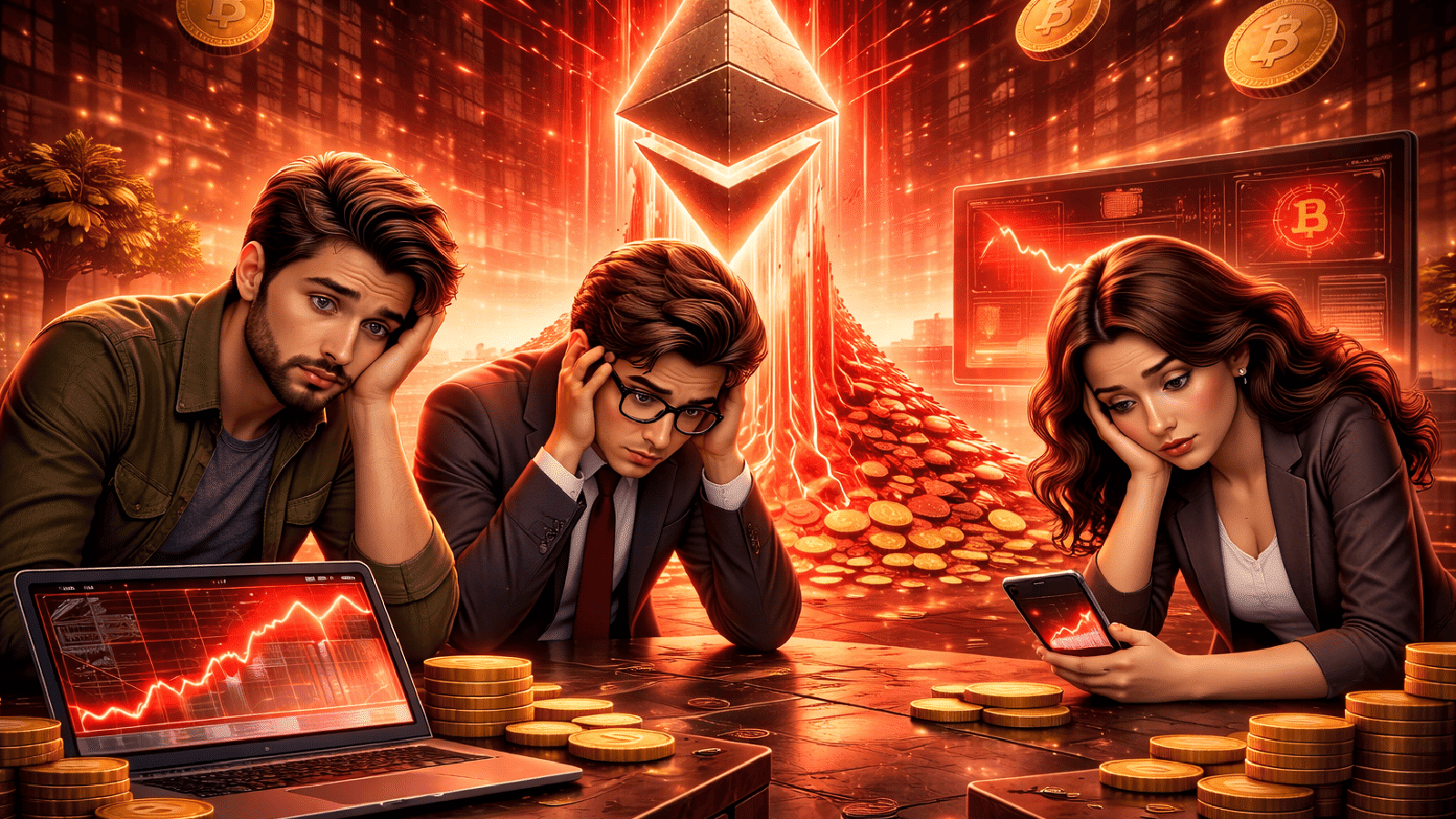 Trend Research vende mais de 400 Mil ETH com mercado em alerta com risco de liquidação