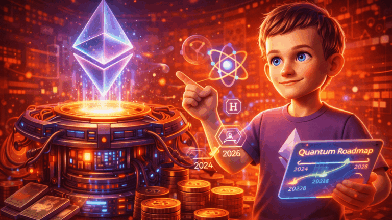 Vitalik propõe “roteiro quântico” para proteger o Ethereum antes de 2028
