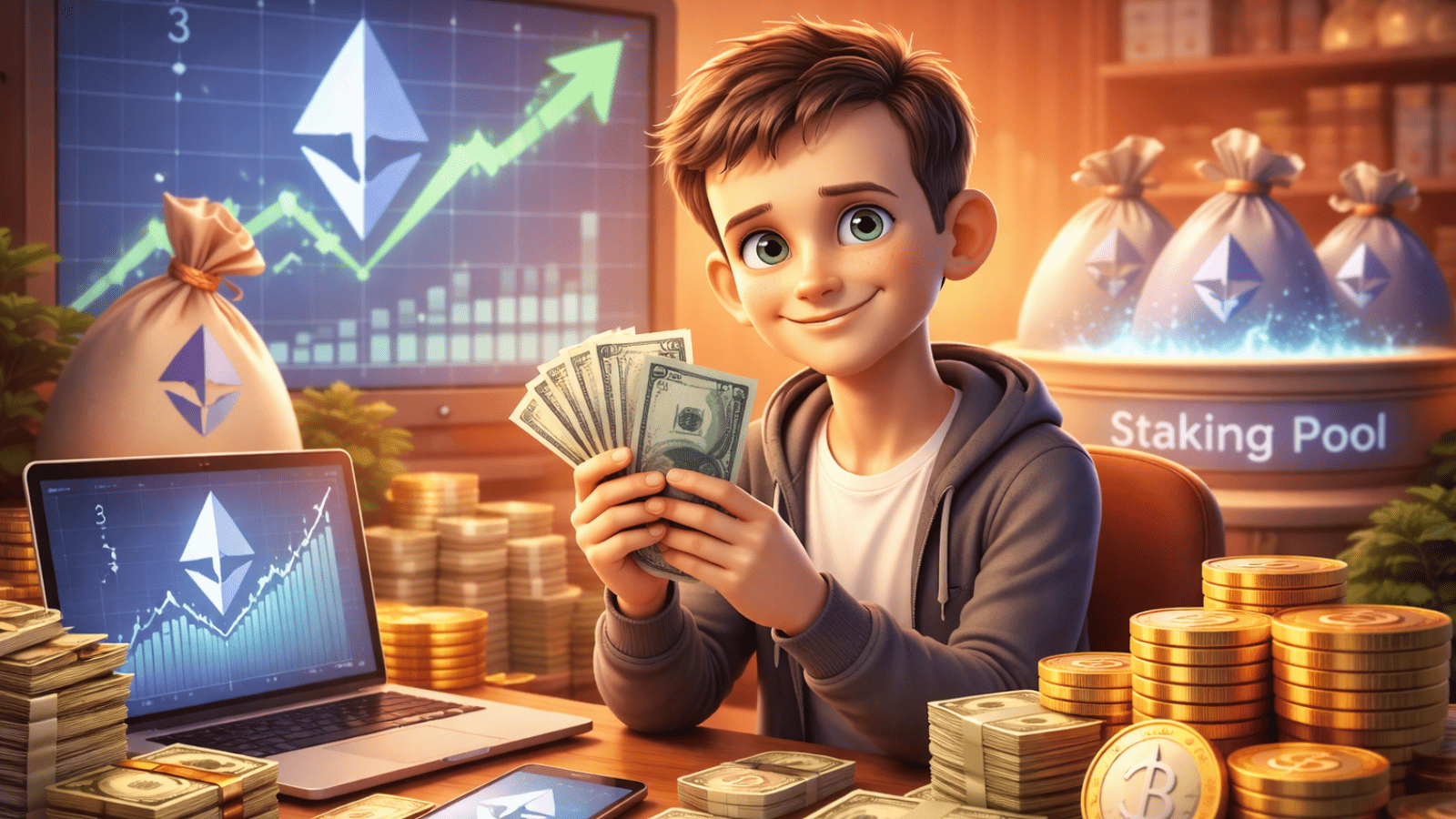 Vitalik vende US$ 21,7 milhões em ETH, mas staking da Fundação pode ser o fator decisivo