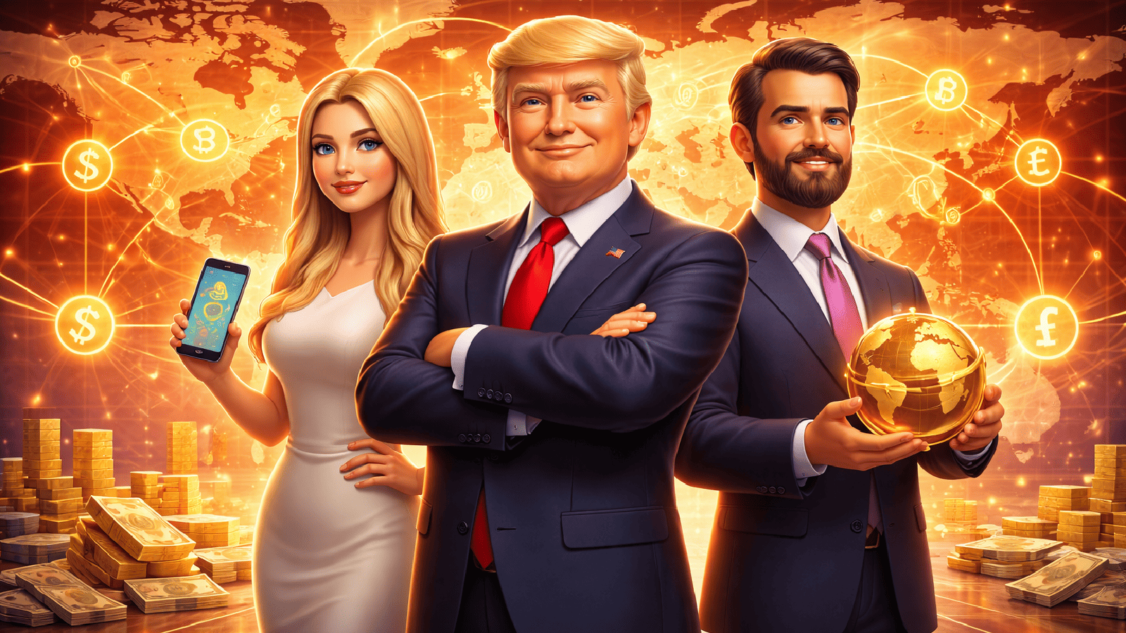 WLFI, ligada à família Trump, quer entrar no mercado de câmbio e transferências internacionais