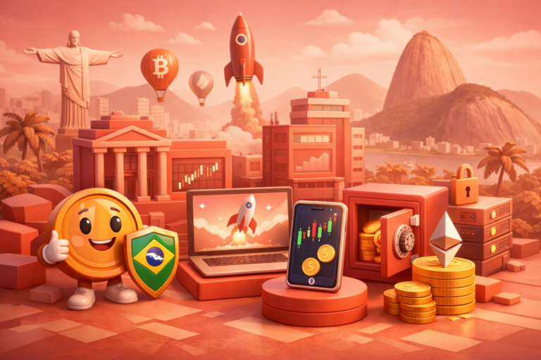 Melhores corretoras de criptomoedas no Brasil em 2026: Invista com mais segurança