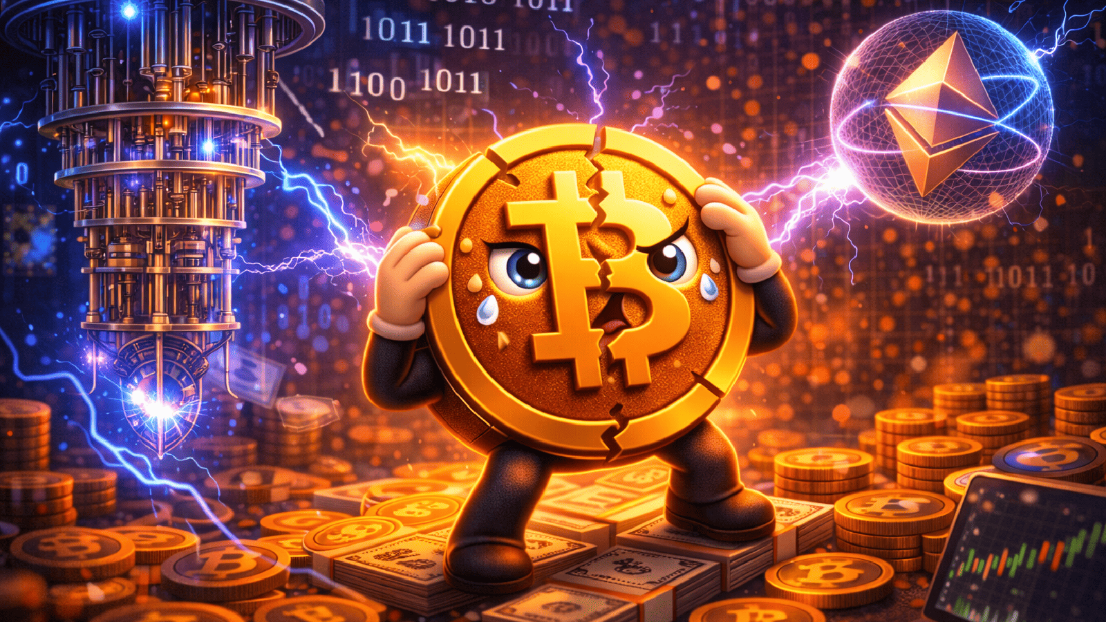 Ameaça quântica pode comprometer 33% da oferta de Bitcoin, prevê Ark Invest