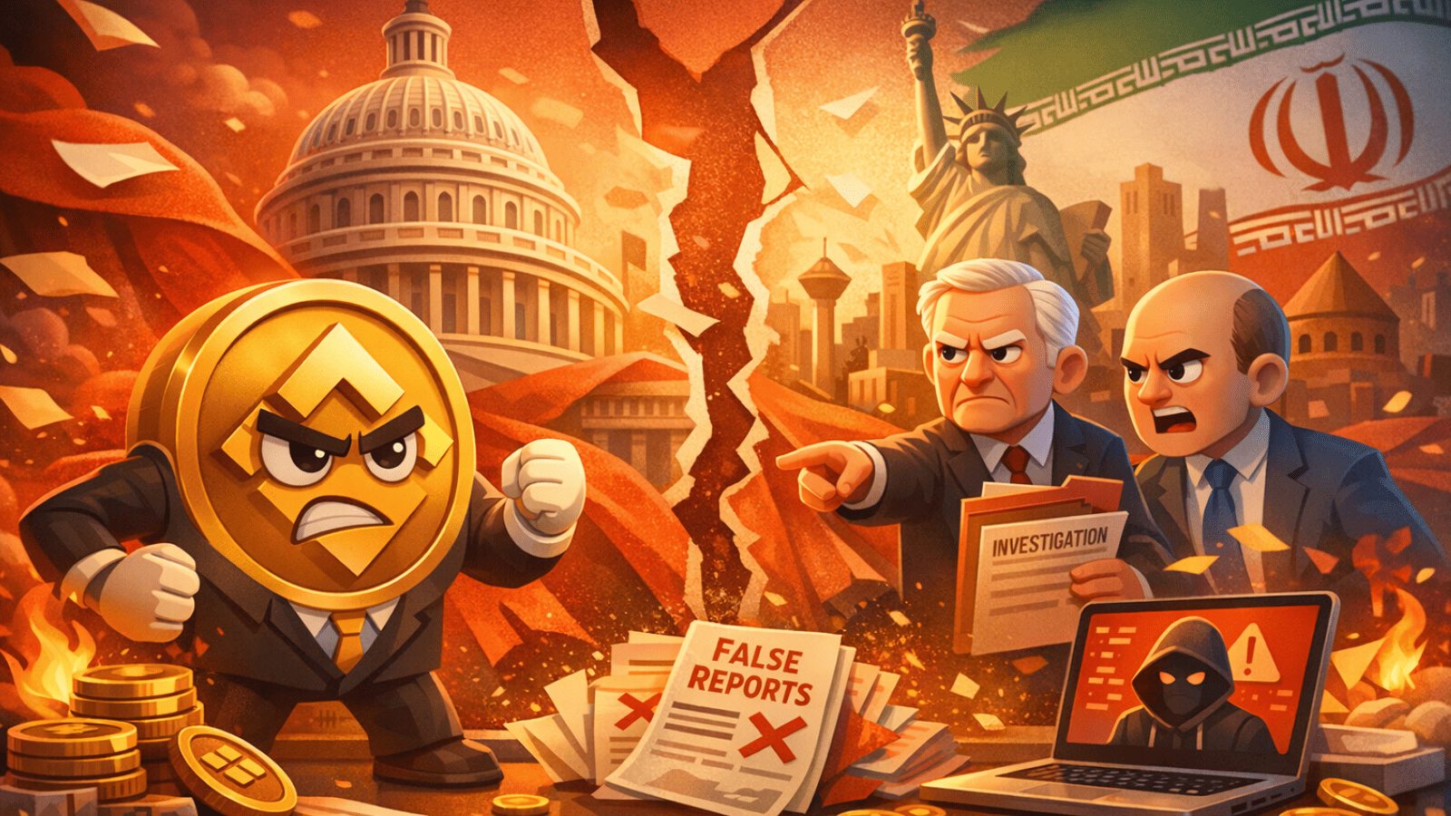 Binance rebate investigação do Senado dos EUA sobre Irã e chama acusações de “difamatórias”