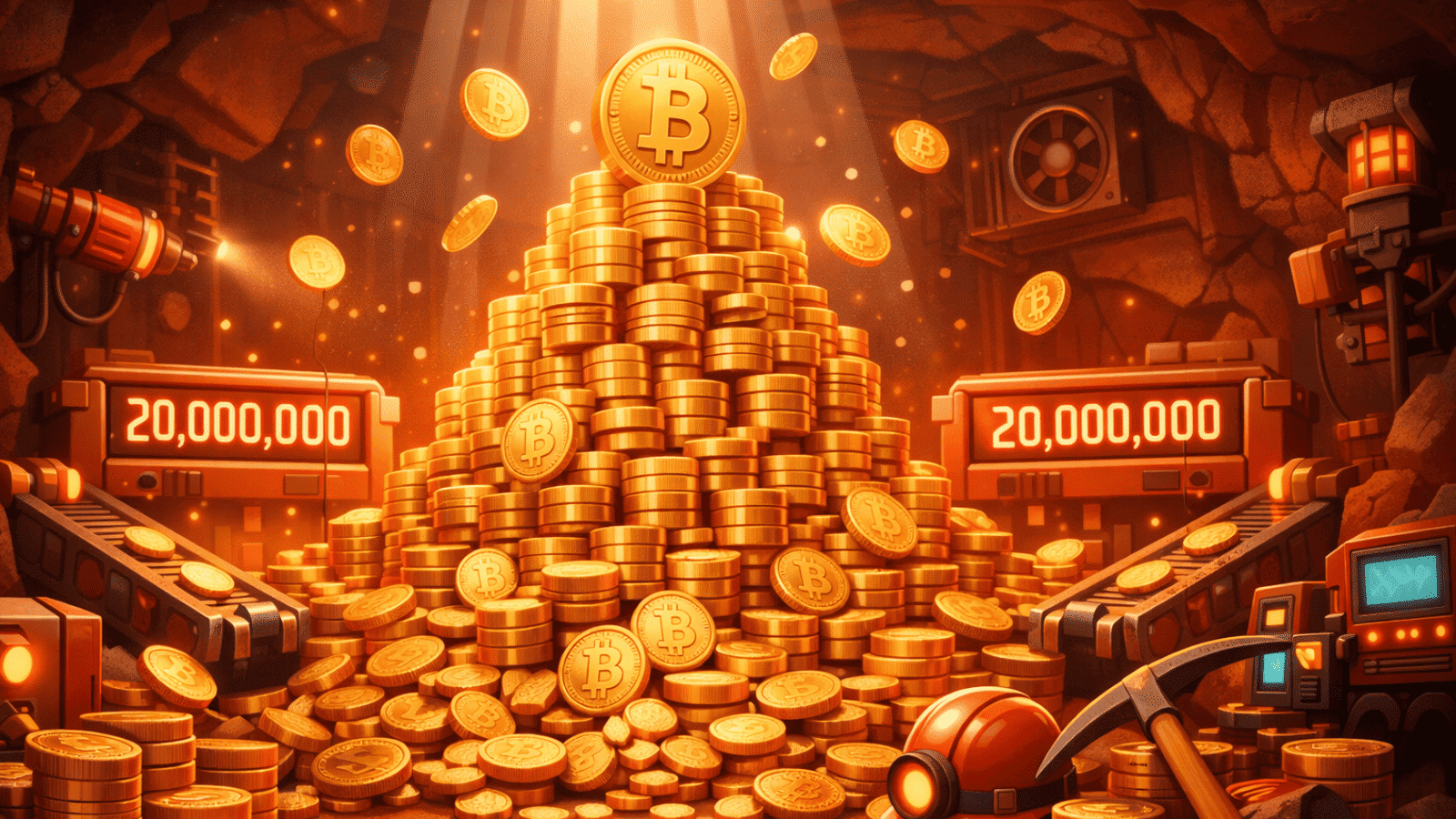 Bitcoin atinge 20 milhões de moedas mineradas e reforça narrativa de escassez digital