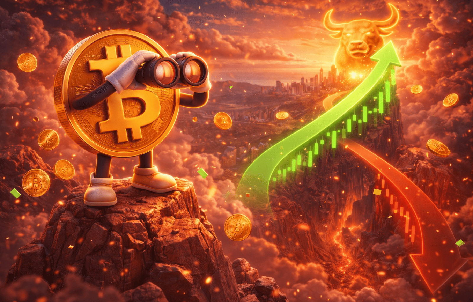 Bitcoin atinge região decisiva e pode surpreender o mercado