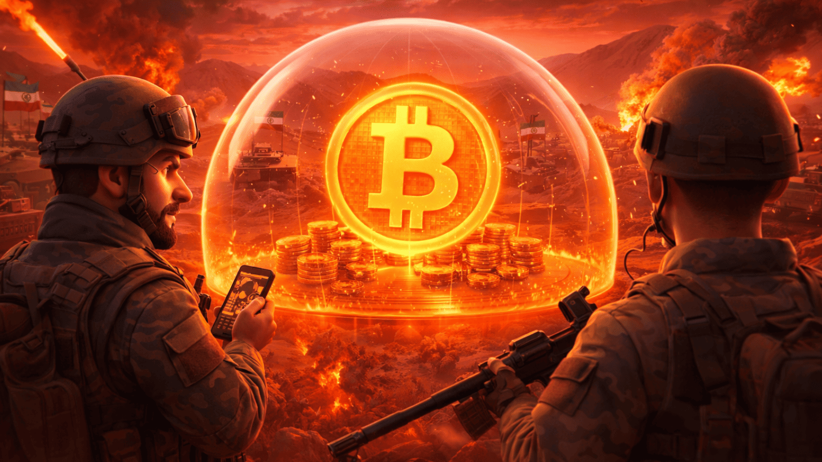 Bitcoin ganha força como porto seguro em meio à guerra no Irã, aponta JPMorgan