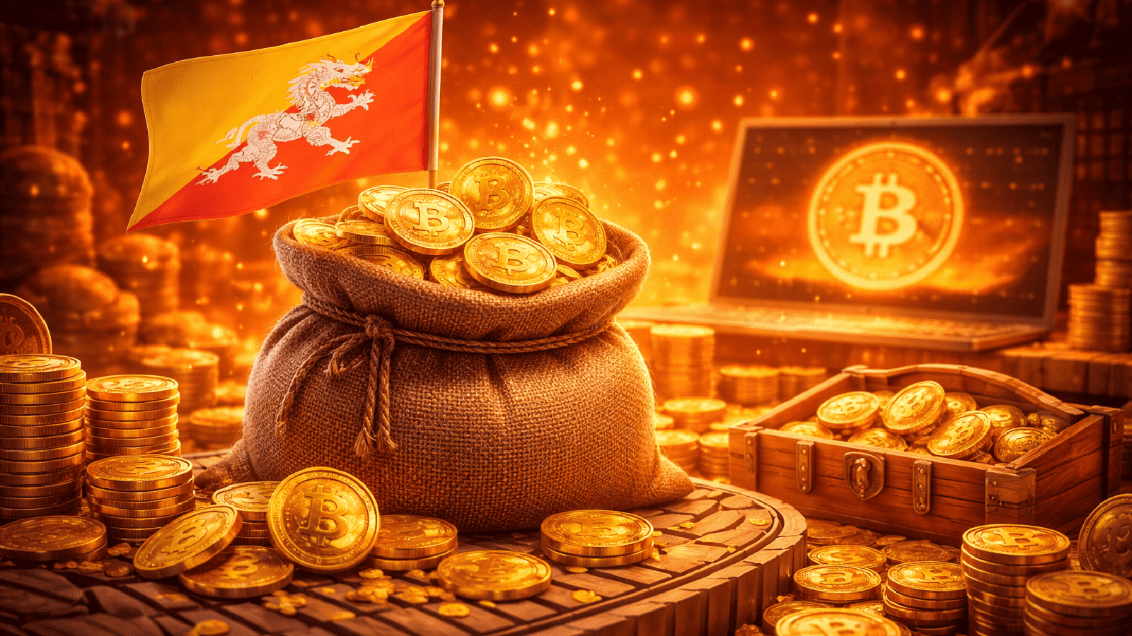 Butão volta a vender Bitcoin mesmo com alta — o que está por trás dessa decisão