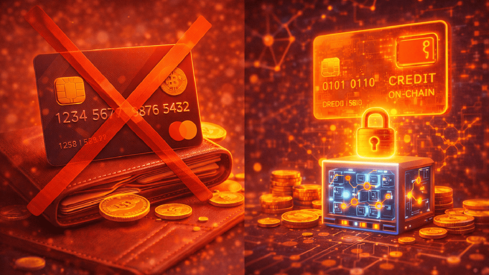 Cartões de criptomoedas não são o futuro — O verdadeiro jogo está no crédito On-Chain