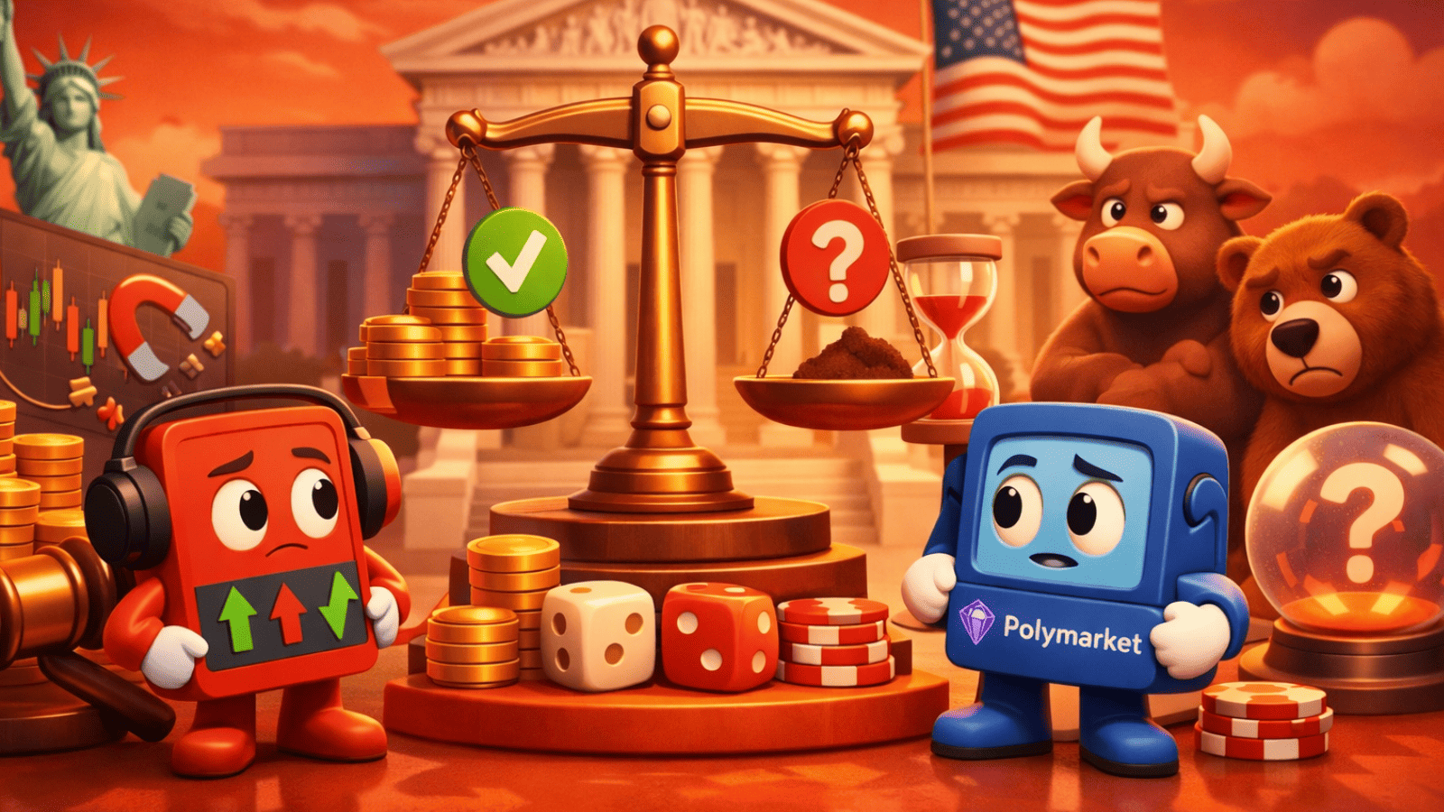 Decisão nos EUA pode redefinir o destino de plataformas como Kalshi e Polymarket