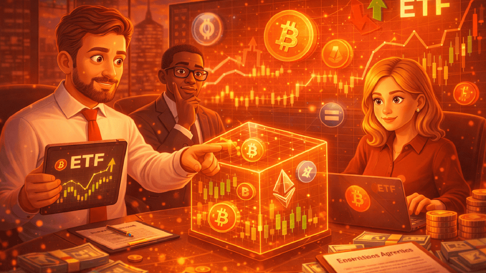 Estratégias ativas devem redefinir os ETFs de criptomoedas, diz 21Shares