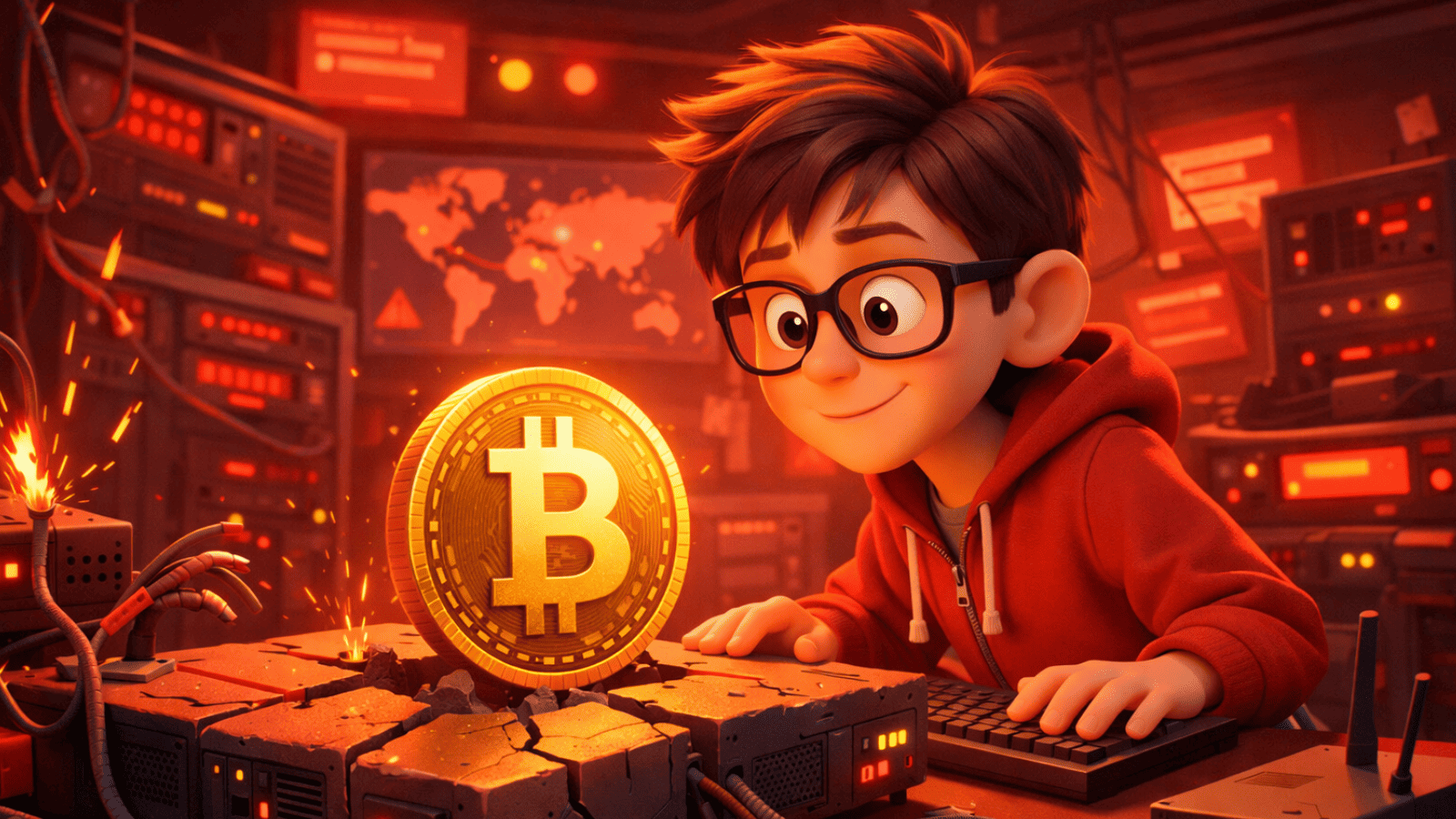 Estudo de 11 anos revela: Bitcoin sobrevive até se 90% das conexões da internet falharem