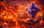 Ethereum em alerta Preço do ETH entra na zona de alto risco