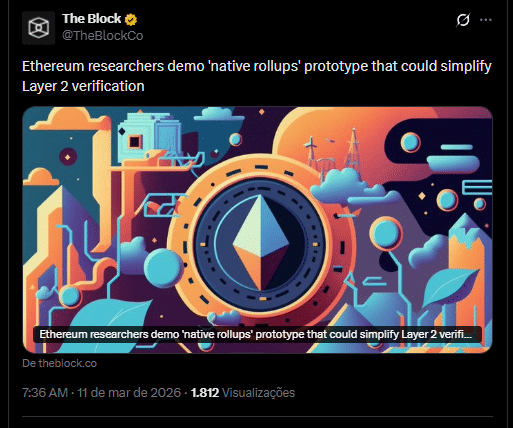 Ethereum novo sistema