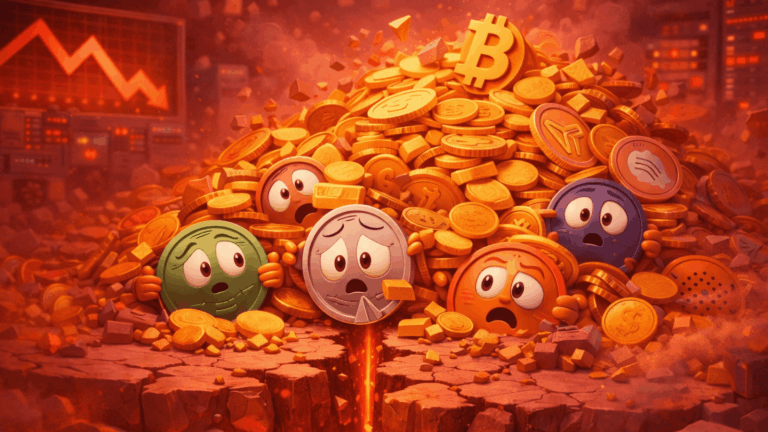 Excesso de 37 Milhões de tokens pode enterrar as altcoins? Mercado muda de estrutura