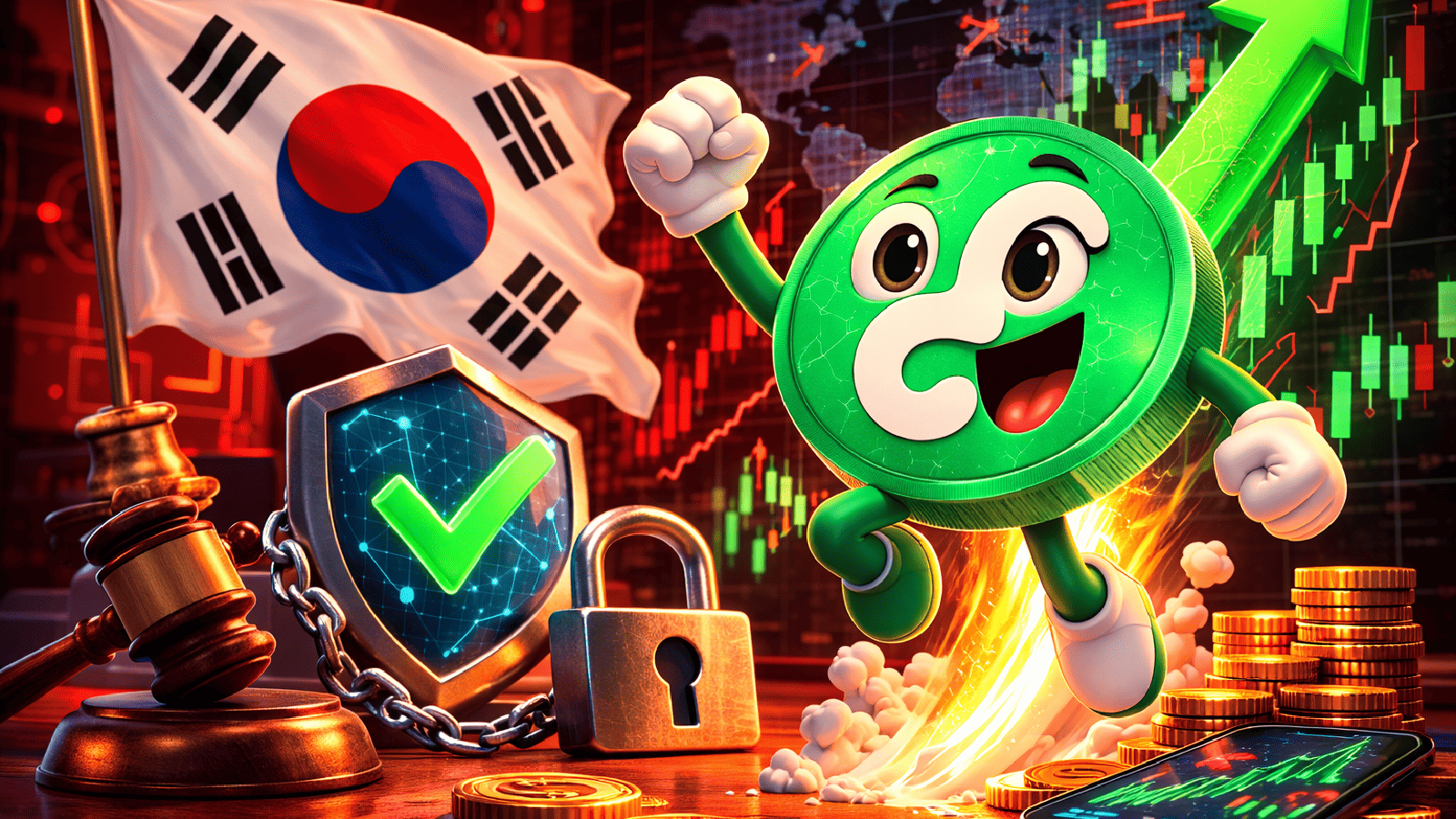 FLOW dispara mais de 40% após fundação agir contra exclusão em bolsa sul-coreana