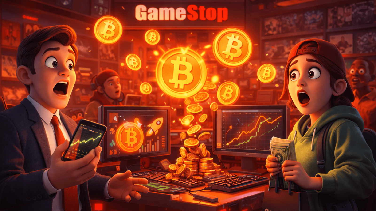GameStop expõe jogada com Bitcoin e surpreende mercado