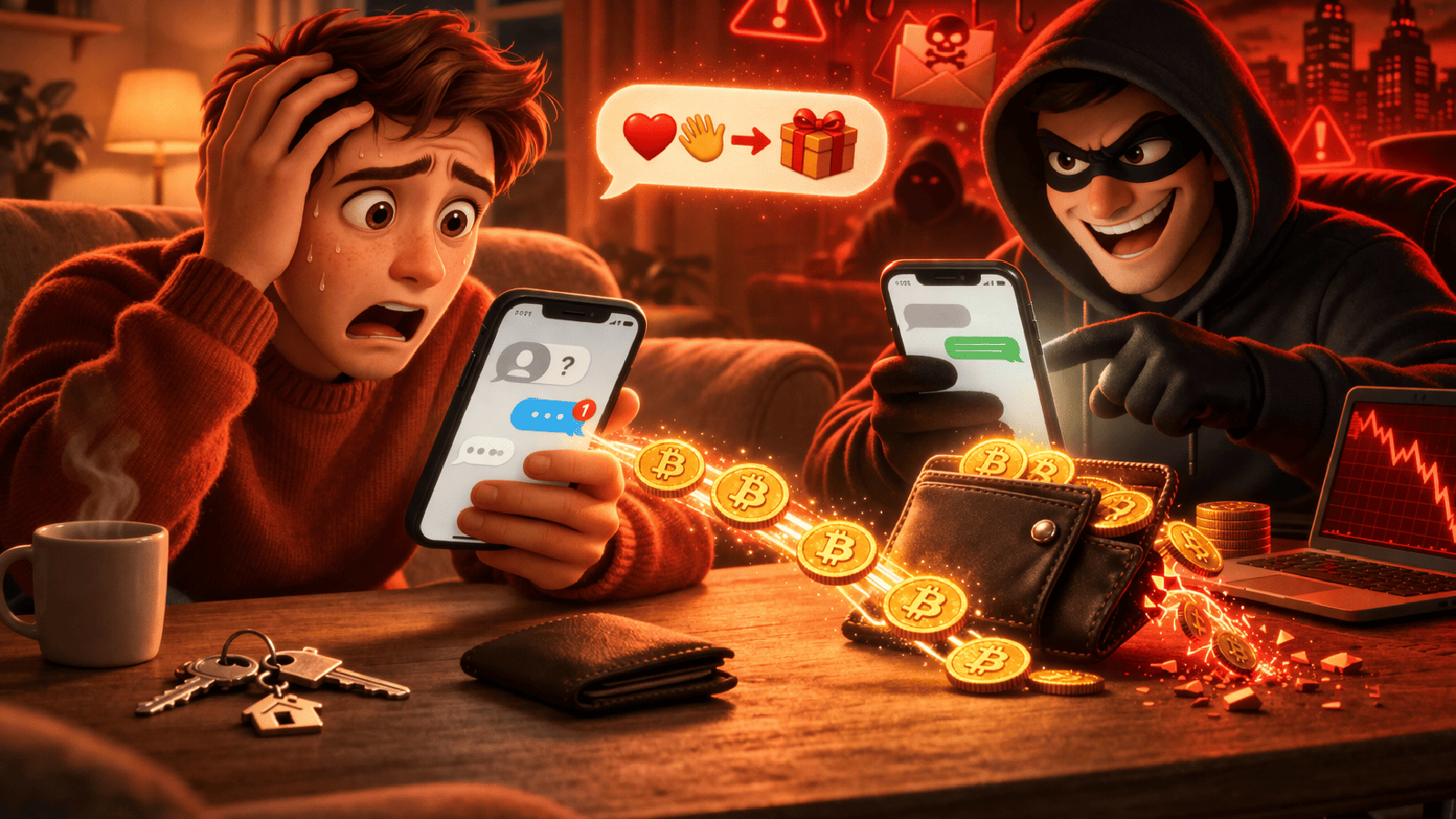 Golpistas usam mensagem de número errado para aplicar fraude de US$ 3,4 milhões em criptomoedas