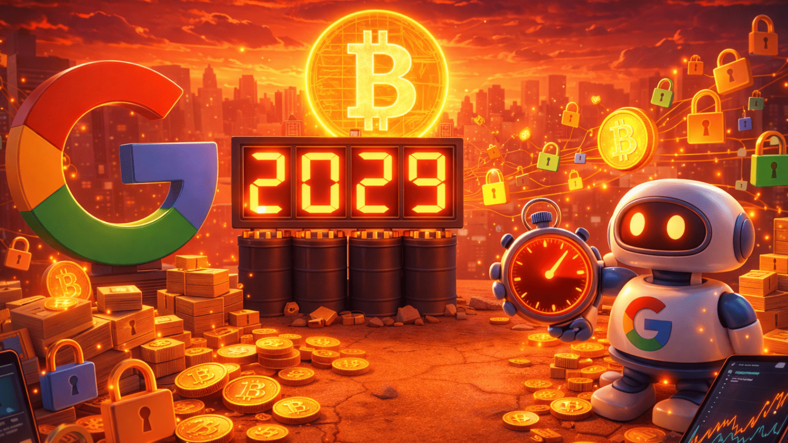 Google acelera corrida quântica e coloca Bitcoin sob alerta com prazo até 2029