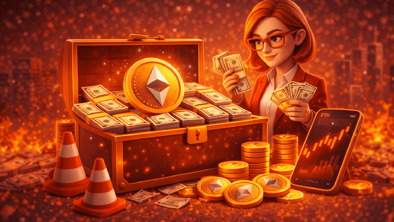 Grande investidora inicial do Ethereum recompra US$ 19,5 milhões em ETH e chama atenção do mercado