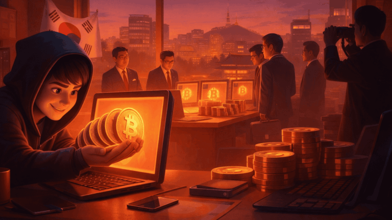 Hacker devolve 320 BTC e governo sul-coreano vende tudo discretamente em 11 dias