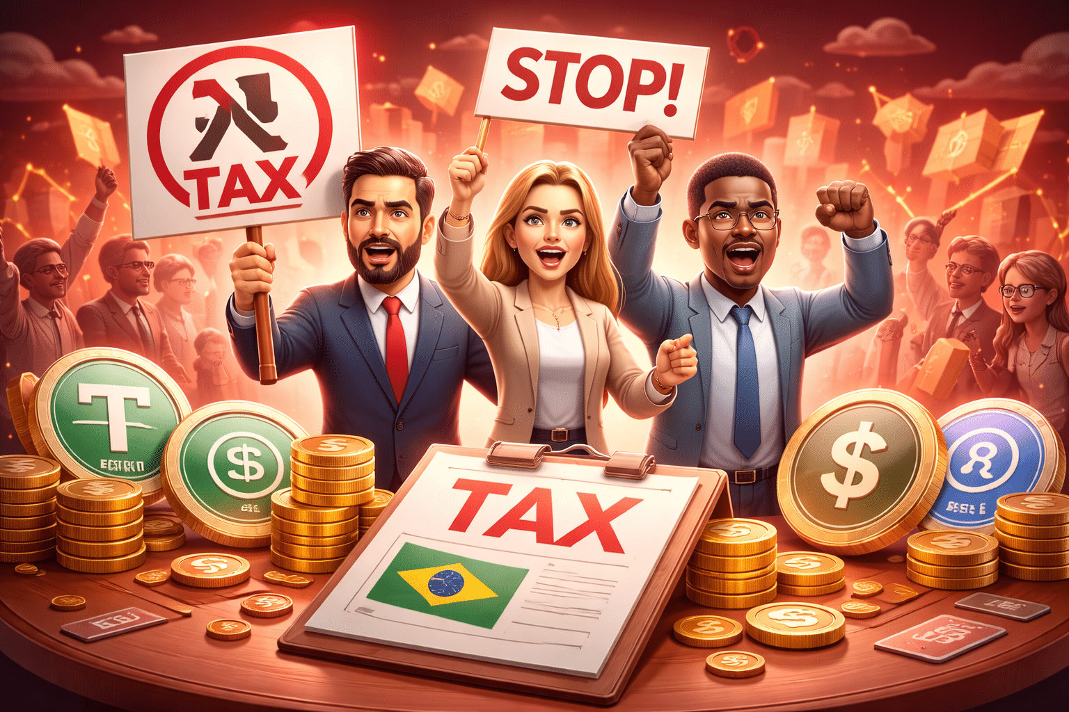 Associações se unem e declaram “guerra” ao IOF sobre stablecoins