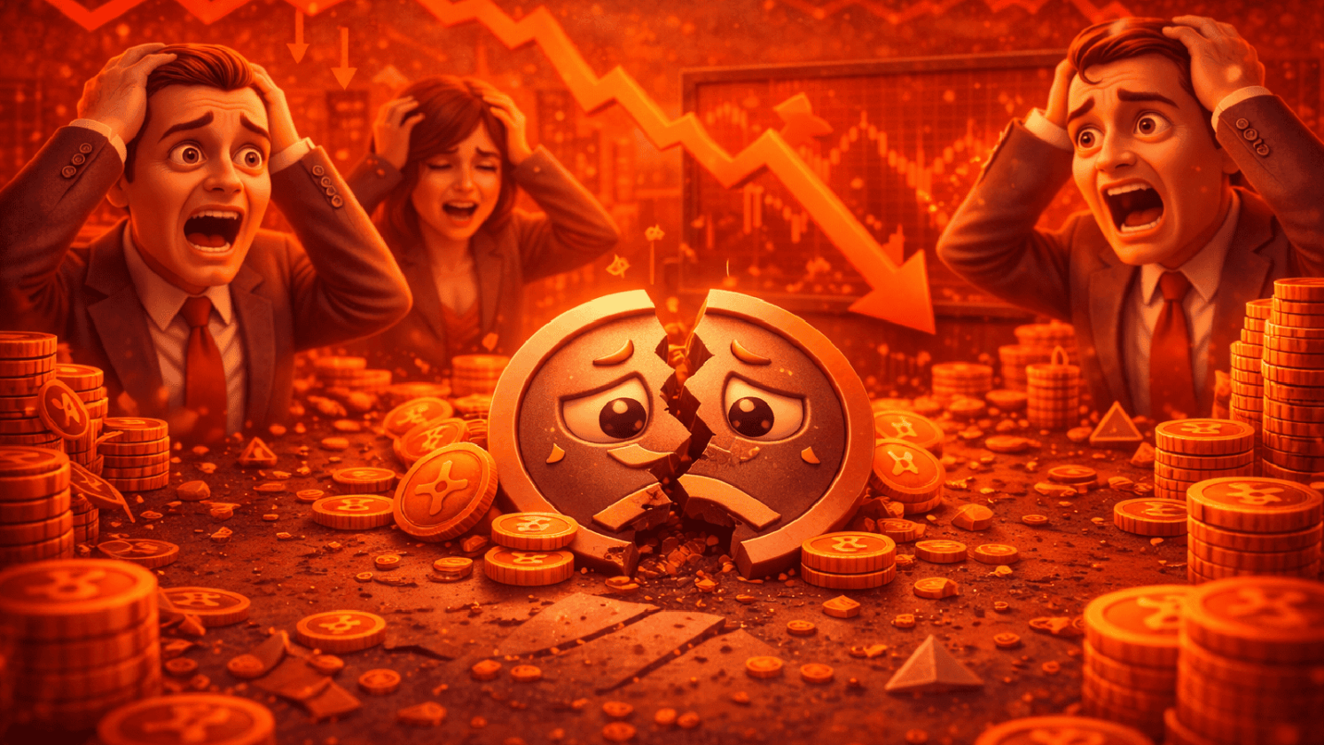 Investidores entram em pânico: XRP sofre onda de vendas após quebra de indicadores on-chain