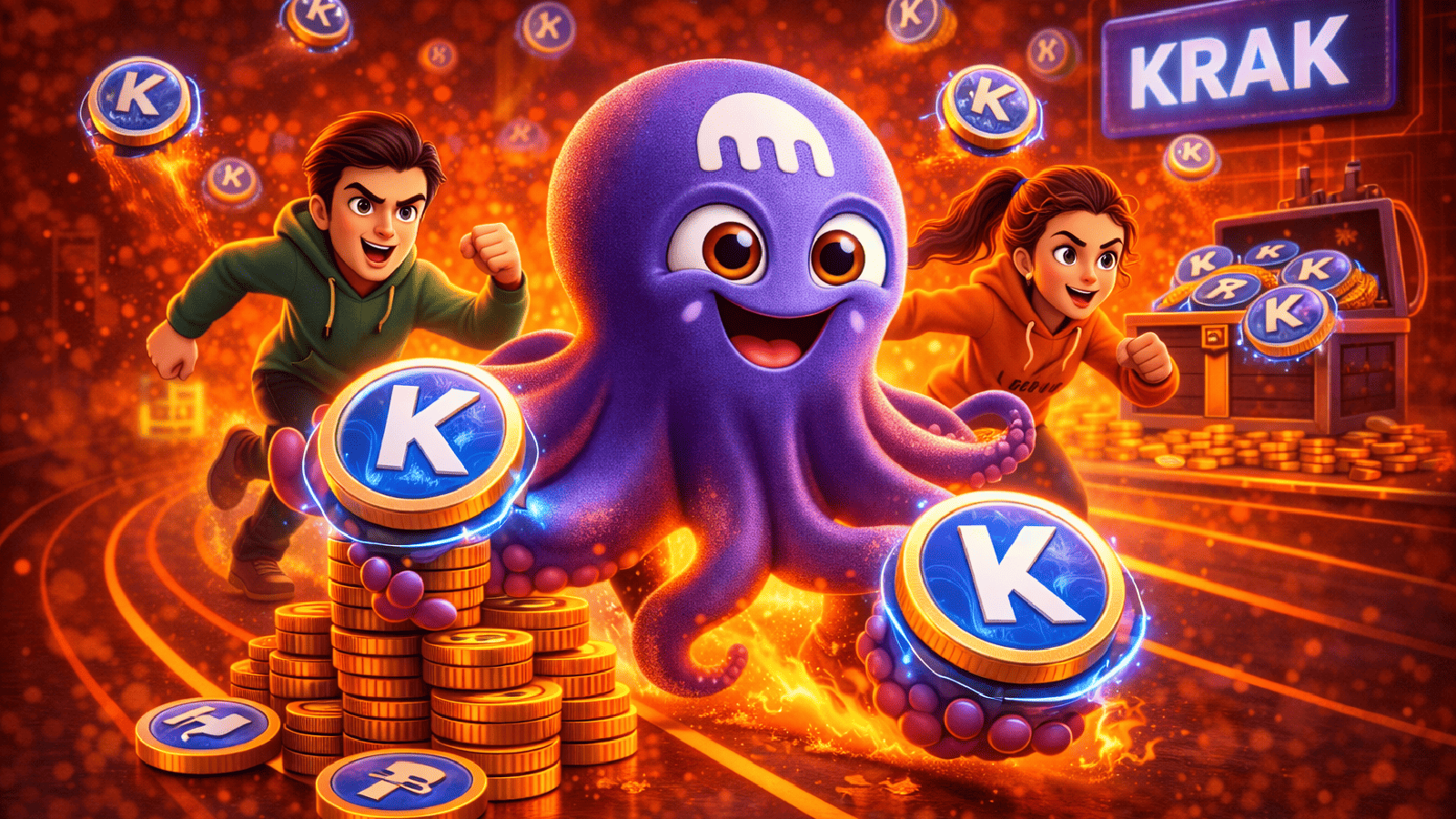 Kraken anuncia programa xPoints e traders começam corrida pelo token KRAK