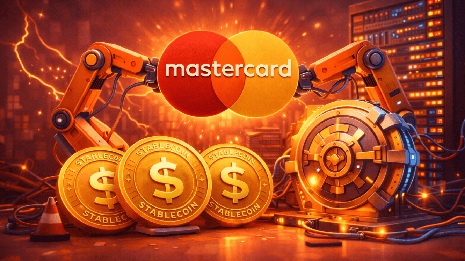 Mastercard investe US$ 1,8 bilhão em stablecoins e pode assumir o controle da infraestrutura cripto