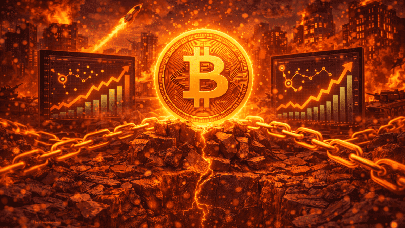 Mesmo em meio à crise global, Bitcoin mostra força — Veja os sinais on-chain