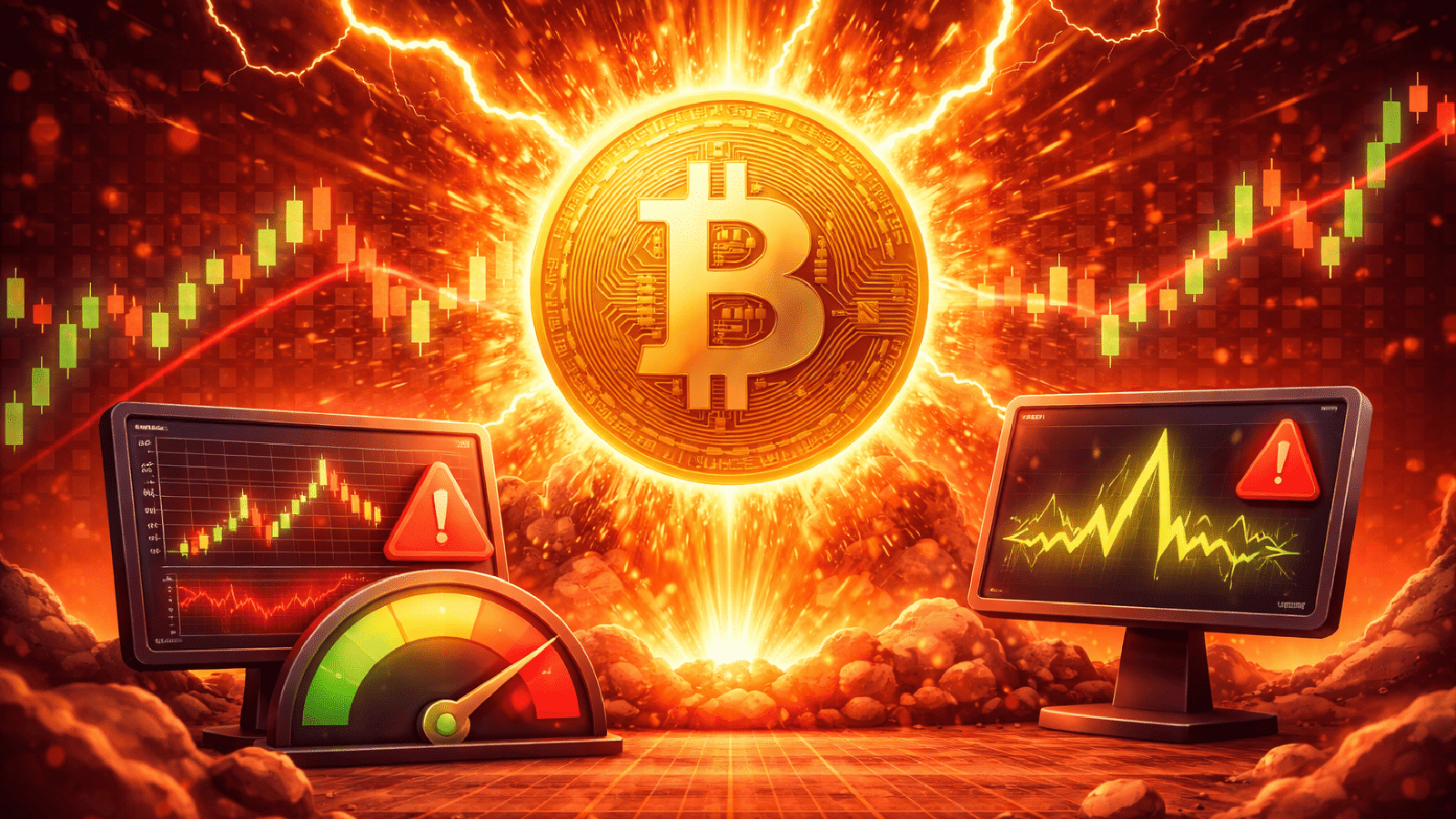 Movimento poderoso do Bitcoin se aproxima — indicadores técnicos apontam alta volatilidade