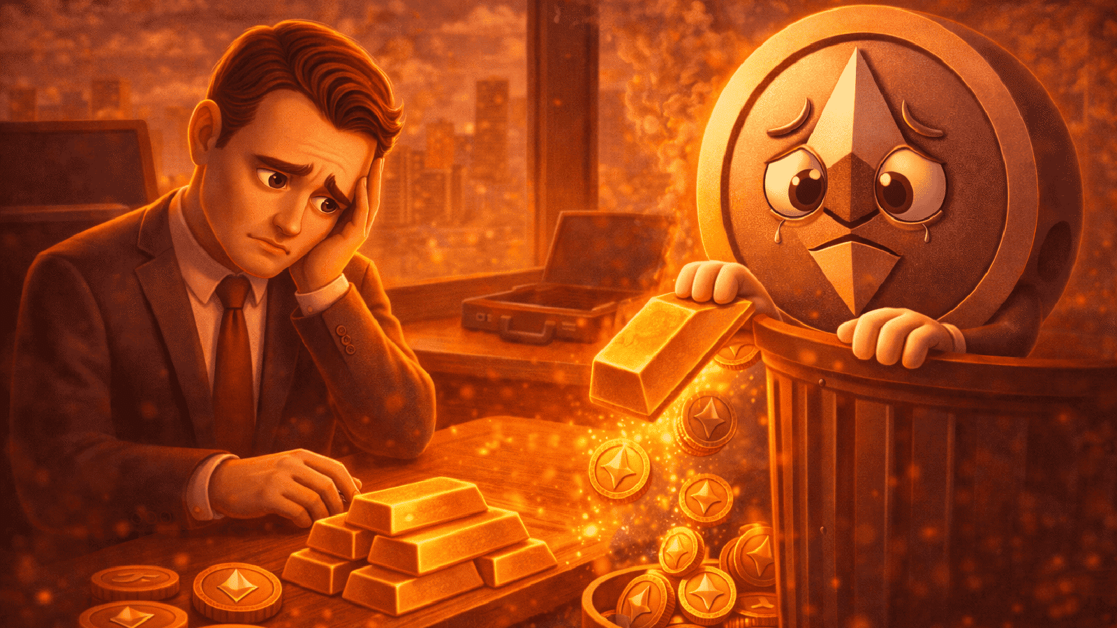 Por que o Founders Fund, de Peter Thiel, abandonou sua aposta milionária no tesouro da Ether?