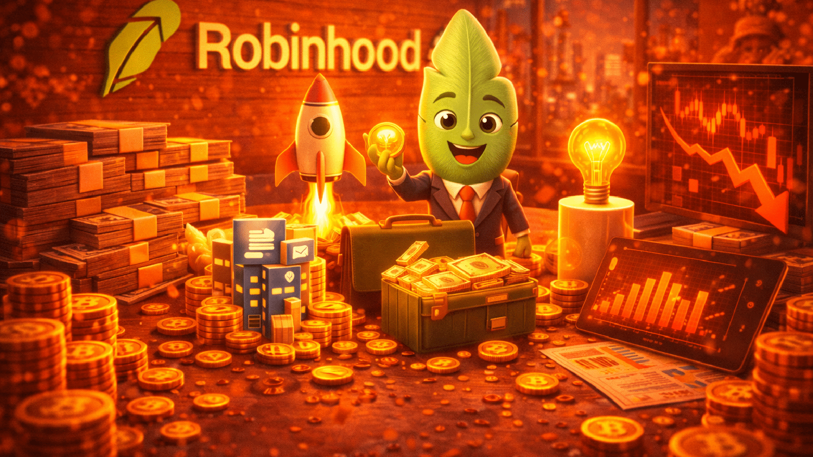 Robinhood lança fundo de capital de risco de US$ 658 milhões para apostar em startups promissoras