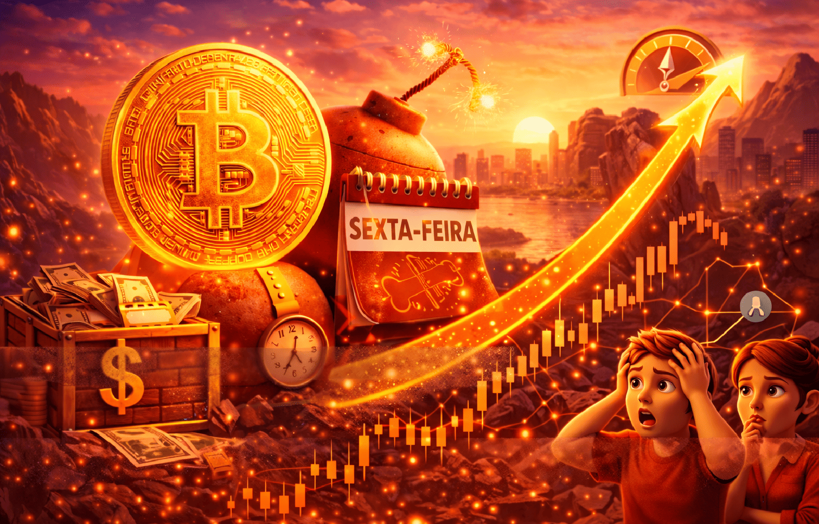 Semana decisiva vencimento de US$ 17 bilhões pode redefinir o preço do Bitcoin