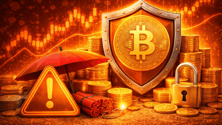 Sinal de risco? Custos de proteção no Bitcoin sobem mesmo com preço estável